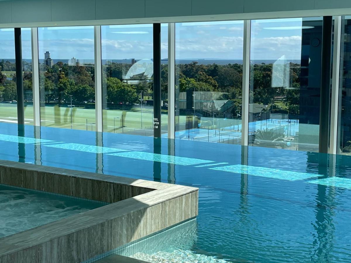The Fawkner Apartment Bay-View Pool/Gym Free Parking Melbourne Exterior foto