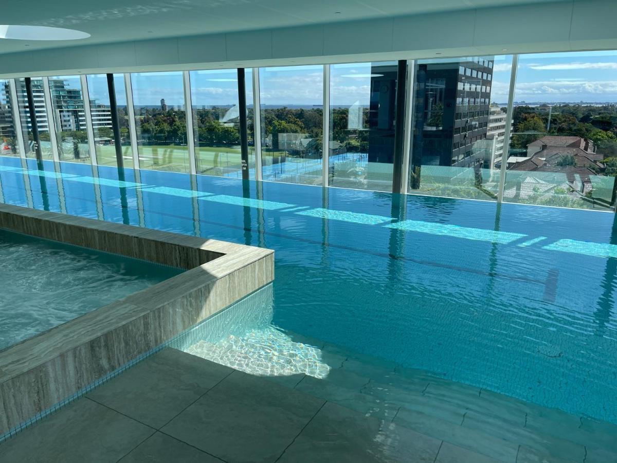 The Fawkner Apartment Bay-View Pool/Gym Free Parking Melbourne Exterior foto